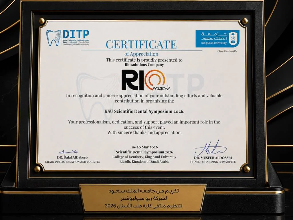 Rio Solutions certificate