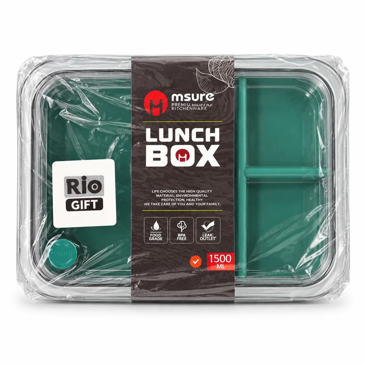 Lunch Box with Clear Lid