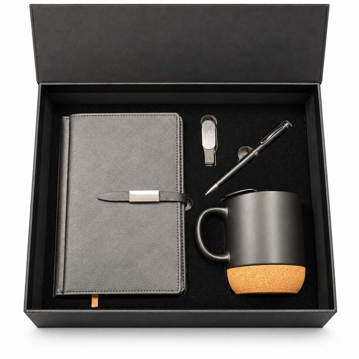 Notebook, Mug, Pen & USB Gift Box