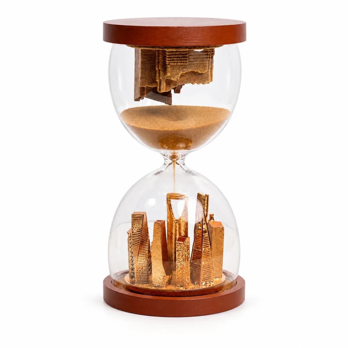 Saudi Landmark Hourglass